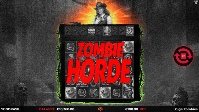 Giga Zombies - o hoardă de zombi pe role